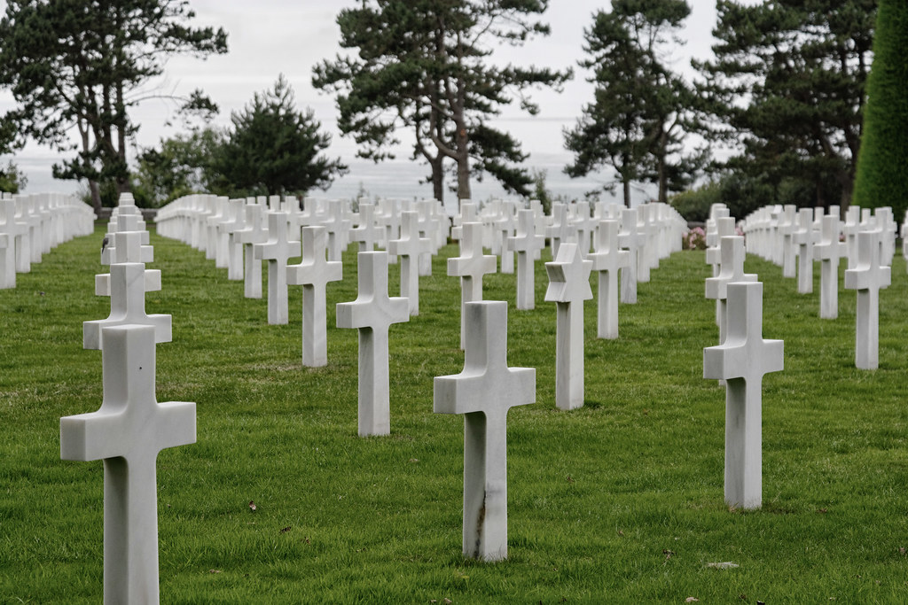 normandy cementry