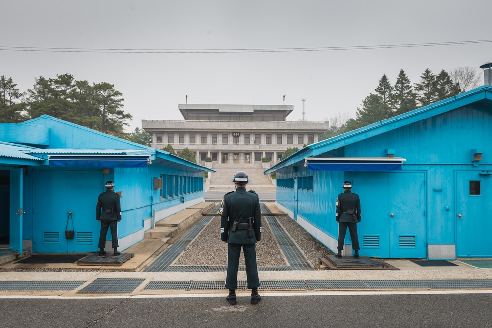DMZ in north korea