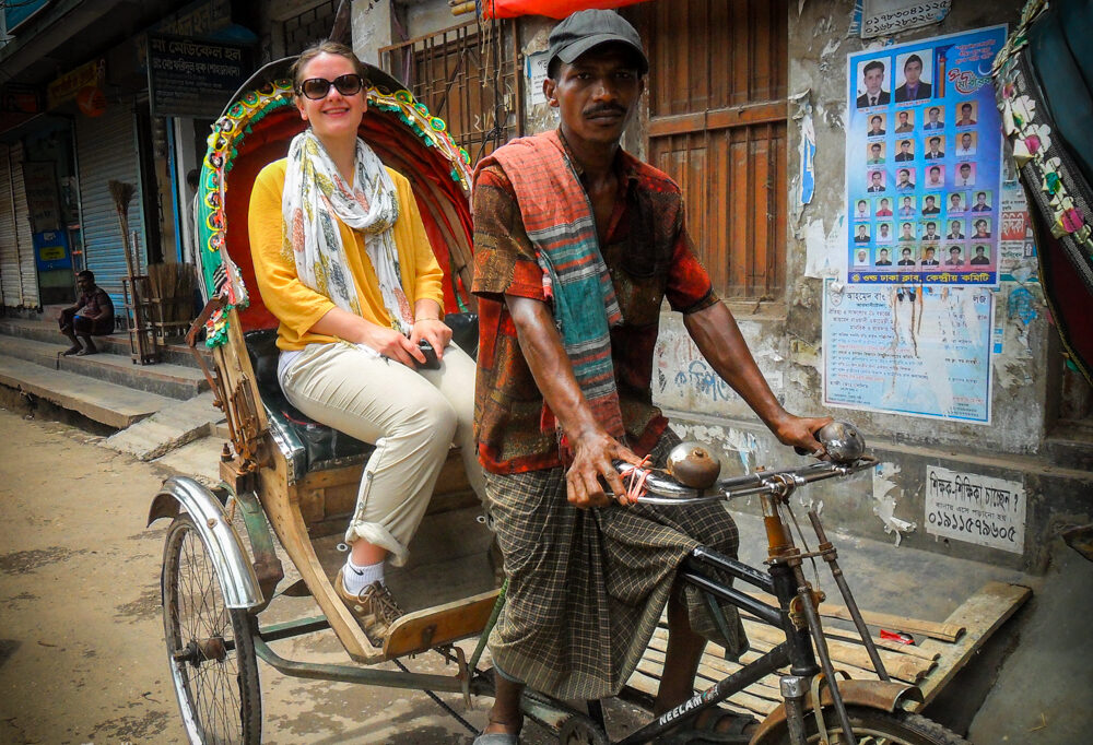 rickshaw-ride-in old dhaka-